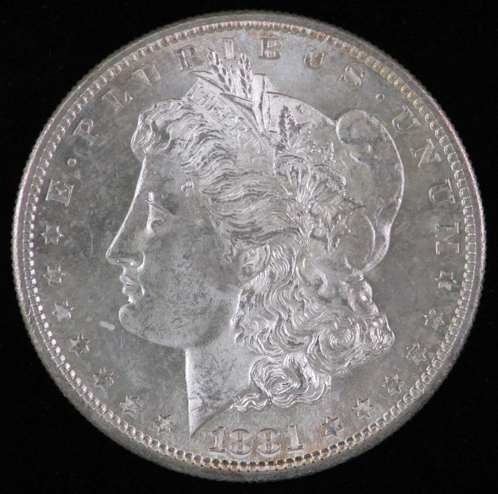 1881-P Morgan Dollar BU