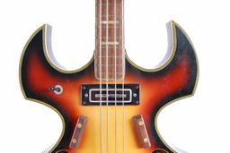 Vintage Marlin Model PB-26 Hollow Body Bass with Hard Case