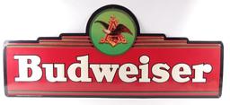 Budweiser Advertising Metal Beer Sign