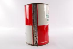 Vintage Texaco Motor Oil Advertising 5 Quart Oil Can