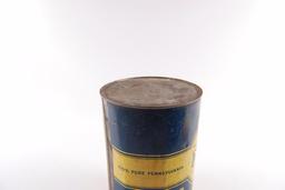 Vintage Freedom Perfect Motor Oil Advertising 5 Quart Oil Can