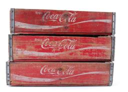 Group of 3 Vintage Coca-Cola