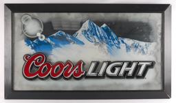 Coors Light Advertising Mirror