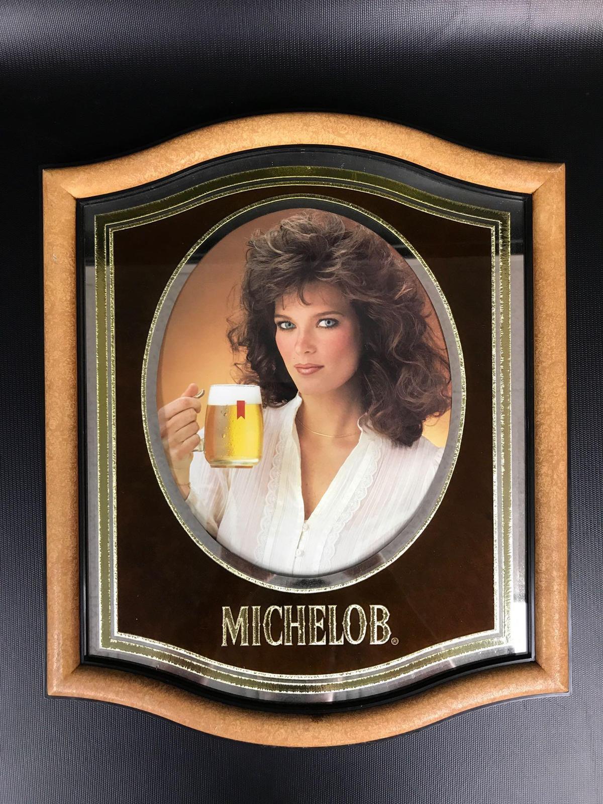 Vintage Michelob Advertising Beer Mirror