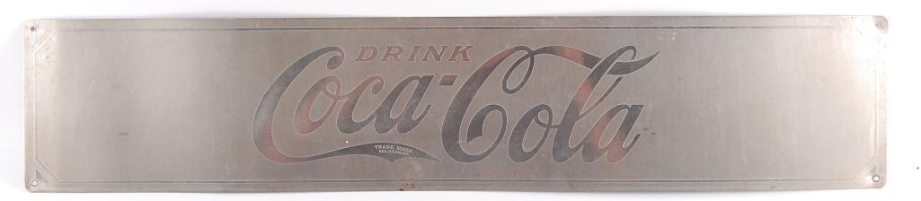 Vintage Coca-Cola Advertising Metal Sign