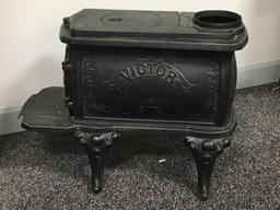 Antique Cast Iron Wood Stove