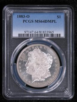 1883-O Morgan Dollar PCGS MS64DMPL