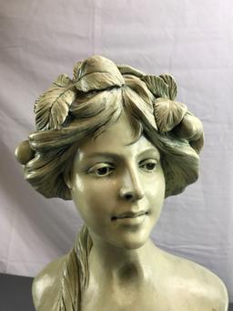 Vintage bust of a women