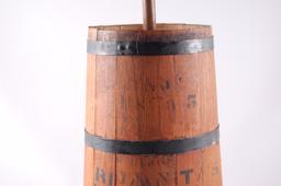 Antique Wooden Butter Churn