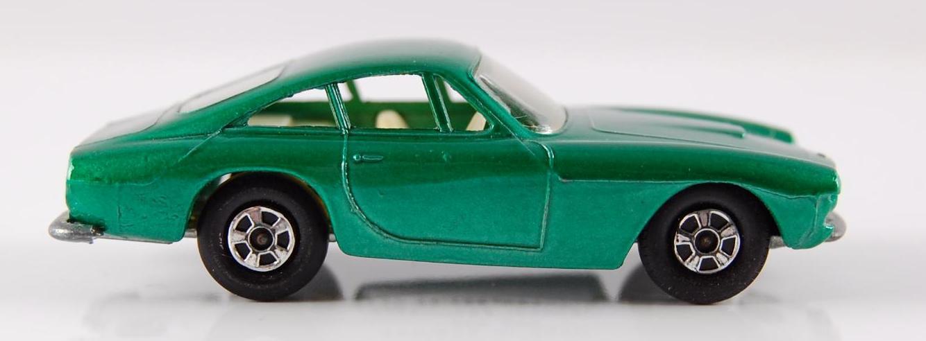 Matchbox Superfast No. 75 Green Body Ferrari Berlinetta with Original Box