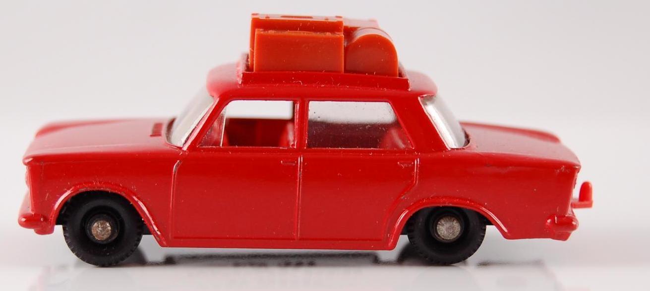 Matchbox No. 56 Red Fiat 1500 with Original Box