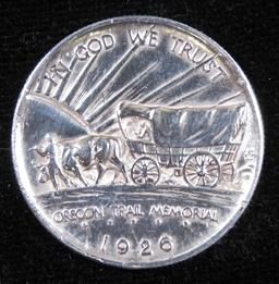 1926 S Oregon Trail Commemorative Half Dollar.