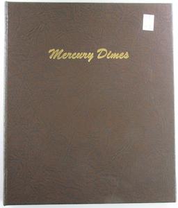Mercury Dime Collection in Dansco Album 7123. 72 Coins.