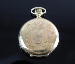 14k Gold Case Pocket Watch Elgin