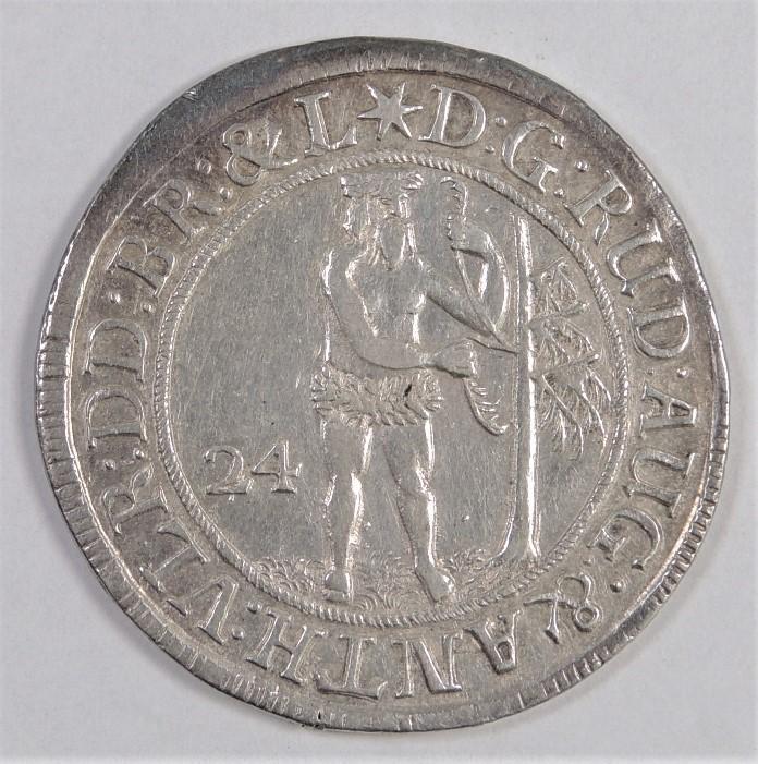 1691 German States BRUNSWICK-WOLFENBUTTEL 24 Mariengroschen Anton Ulrich.