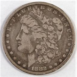1882 O/S Morgan Dollar.