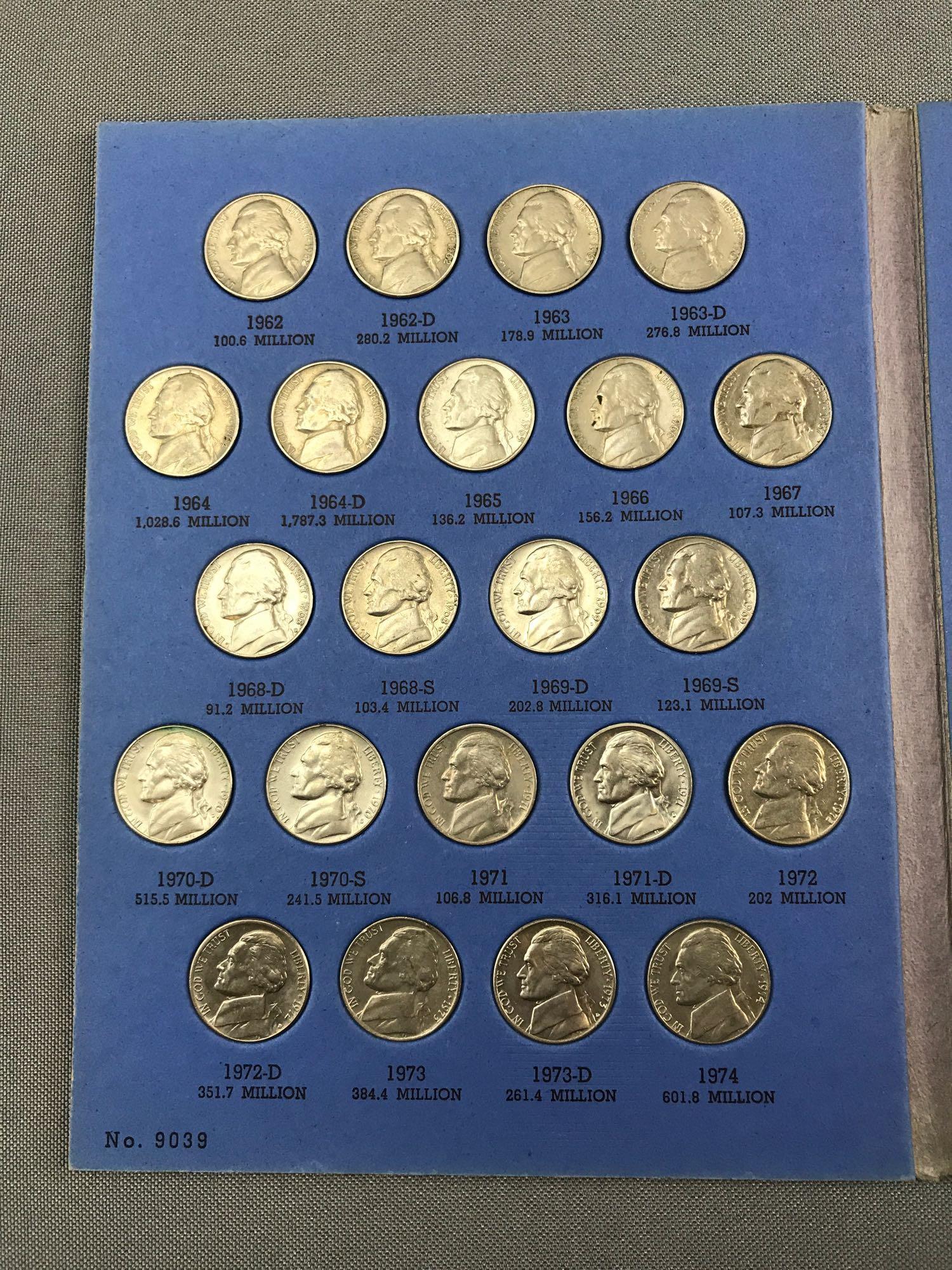 Jefferson Nickel Collections 1938 and up