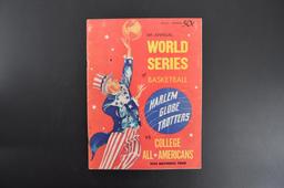 Group of 3 Harlem Globetrotters Souvenir Basketball Programs