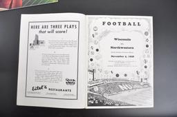 Group of 2 Antique College Football Souvenir Programs
