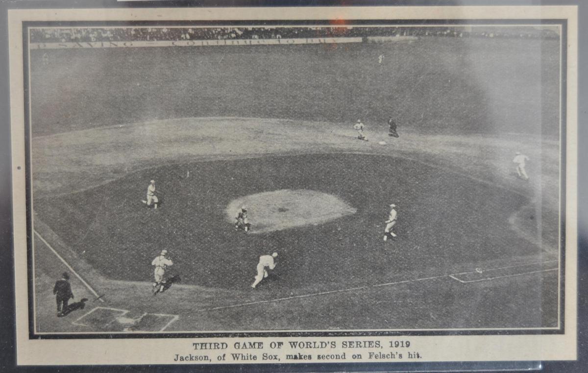 1919 World Series Newspaper Clipping