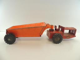 Vintage Structo Toys Bottom Dump Earth Mover.