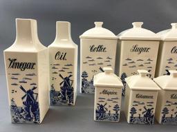 Vintage Kitchen Storage Canisters