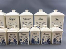 Vintage Kitchen Storage Canisters