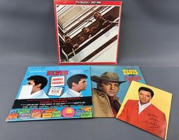 Elvis and Unopened Beatles Albums