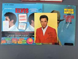 Elvis and Unopened Beatles Albums