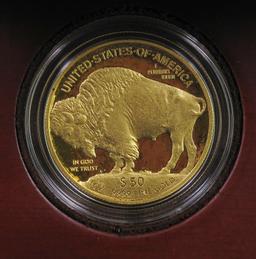 2013 W $50 American Gold Buffalo 1oz. Proof Gold.