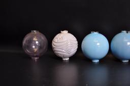 Group of 7 Antique Lightening Rod Globes