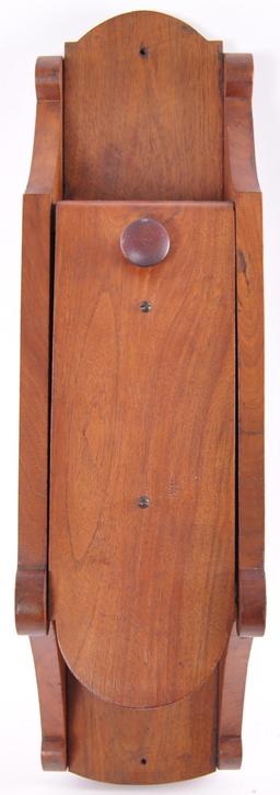 Vintage Walnut Wall Hanging Cabinet