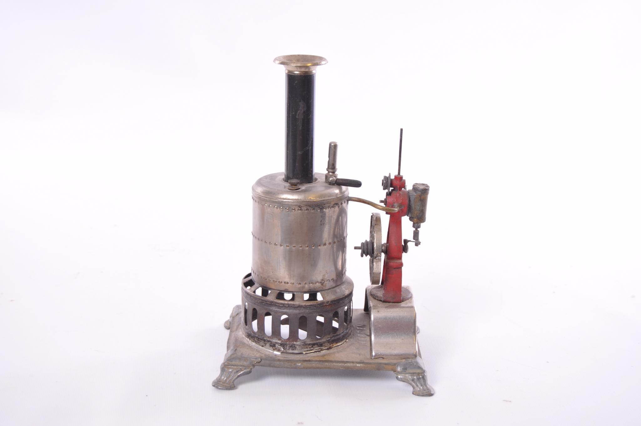 Antique Weedon Upright Bottle Type Toy Steam Engine