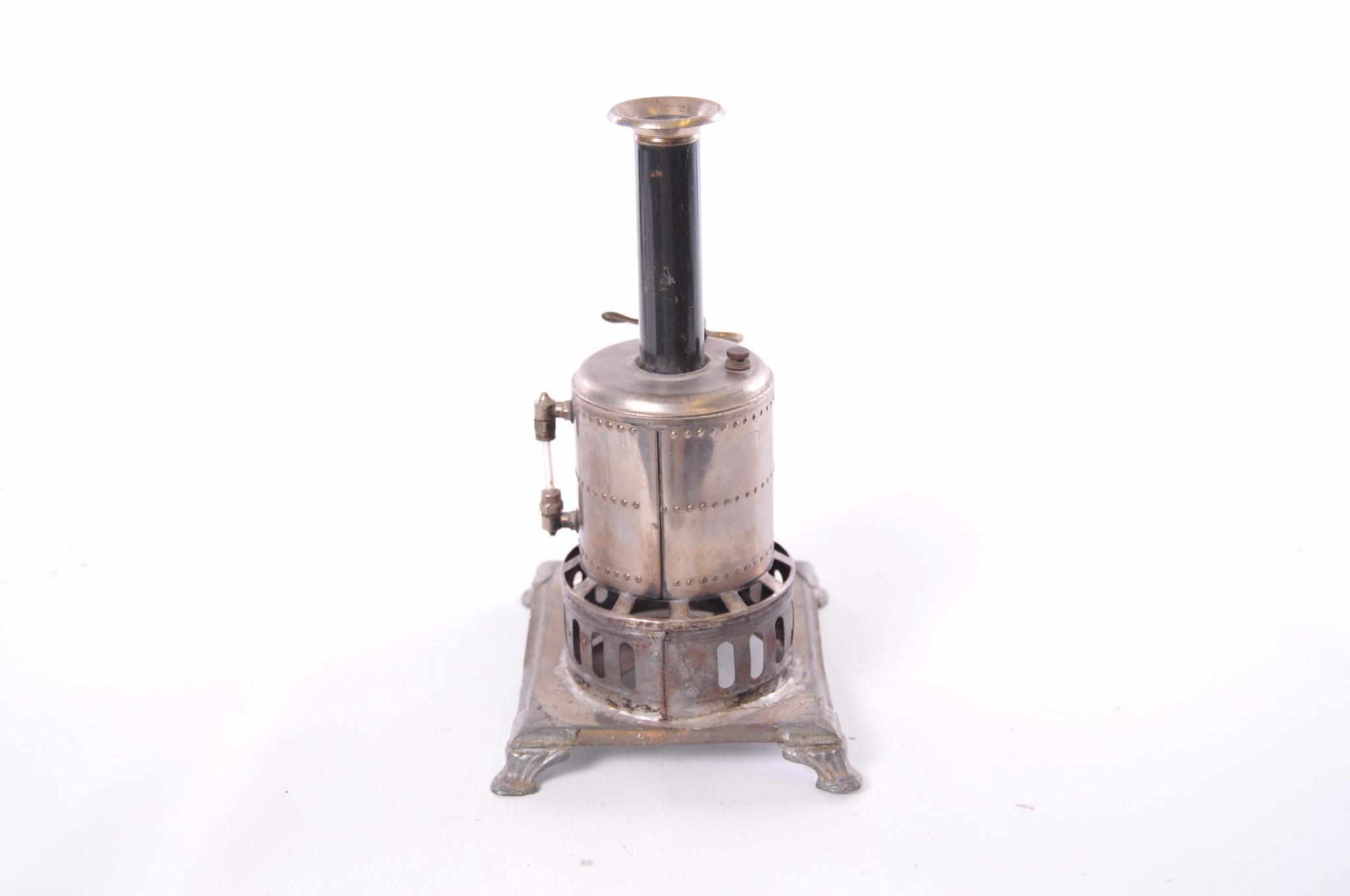Antique Weedon Upright Bottle Type Toy Steam Engine