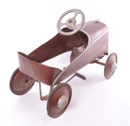 Vintage Pressed Steel Pedal Car