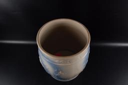Antique Stoneware Water Cooler with Ornate Design