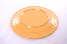 Vintage Fiesta Ware Large Yellow Chop Plate