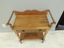 Antique Wood Wash Stand