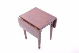 Antique Salesmen Sample Drop Leaf Table