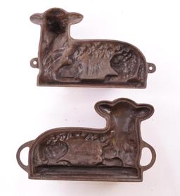 Griswold Cast Iron Lamb Baking Mold