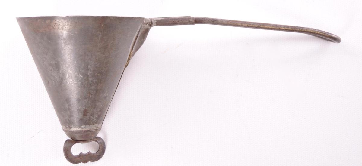 Antique Primitive Conical Key Ice Cream Scoop