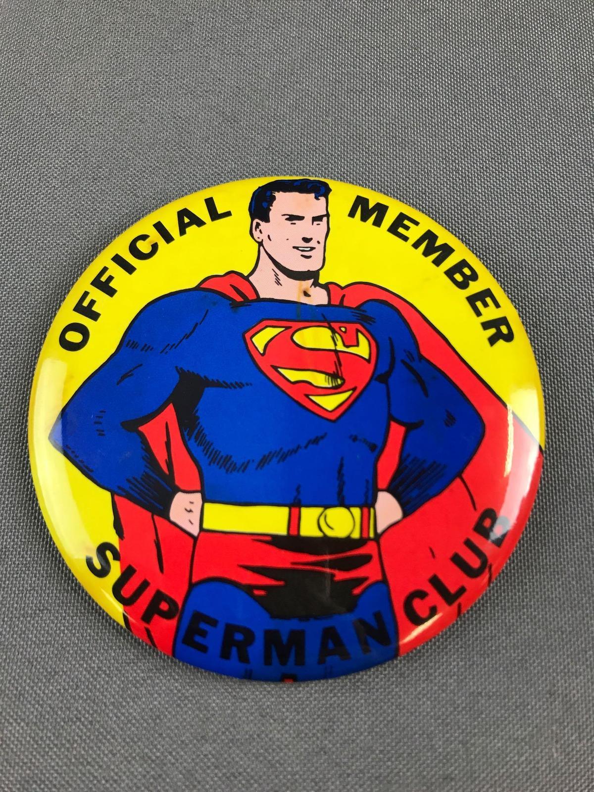 Superman Club Pin