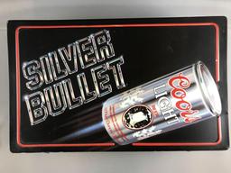 Coors Light Silver Bullet Bar Sign