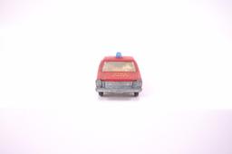 Matchbox No. 59 Ford Galaxie Fire Chief Die-Cast Car with Original Box