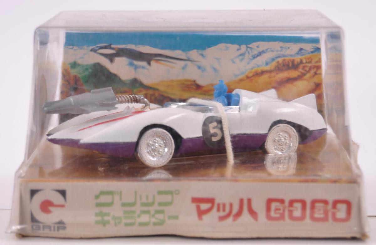 Japanese Market Grip Speed Racer Mach 5 Die-Cast Car in Original Packaging