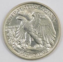 1937 P Walking Liberty Silver Half Dollar.