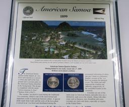 Postal Commemorative Society Statehood Quarter Collection Volume 2 & Territories.