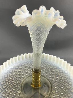 Fenton Epergne with Metal base