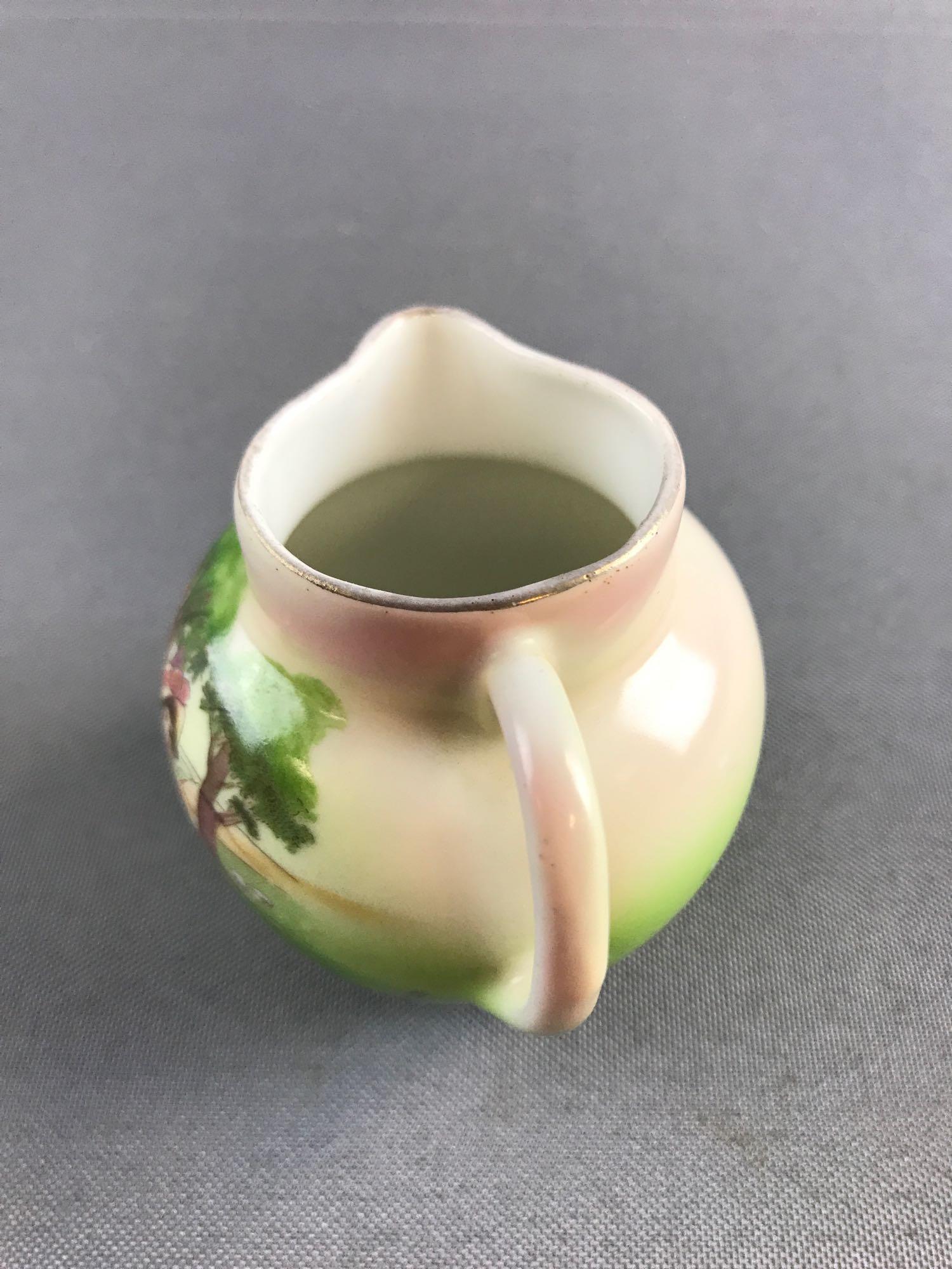 Antique Little Bo Peep Creamer/miniature pitcher