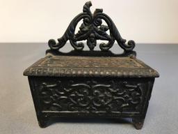 Antique Cast Iron Toy chest